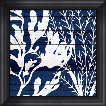 Framed Cobalt 1 Print