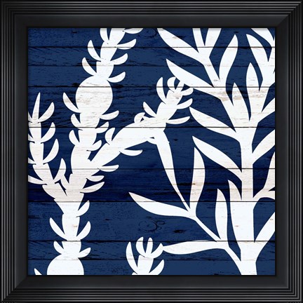 Framed Cobalt 2 Print