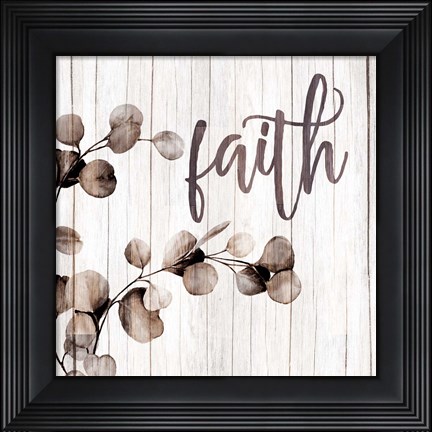 Framed Faith Branch Print
