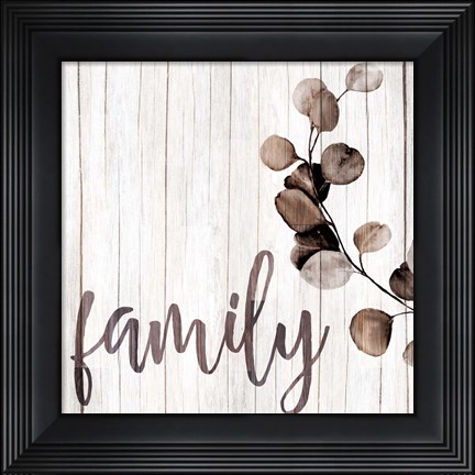 Framed Family Branch Print