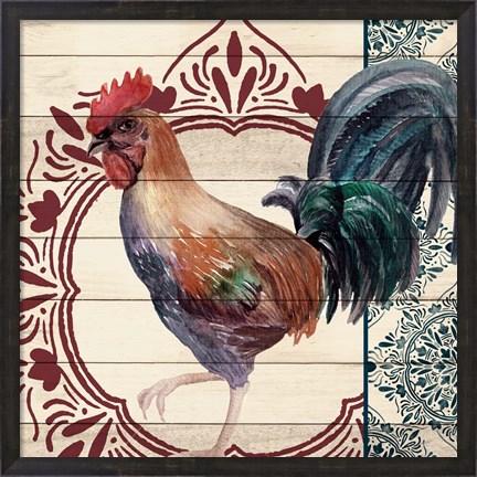 Framed Poultry 2 Print