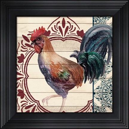 Framed Poultry 2 Print