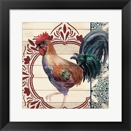 Framed Poultry 2 Print