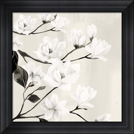 Framed Magnolias Print