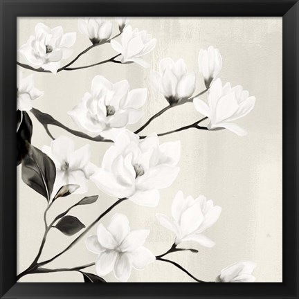 Framed Magnolias Print