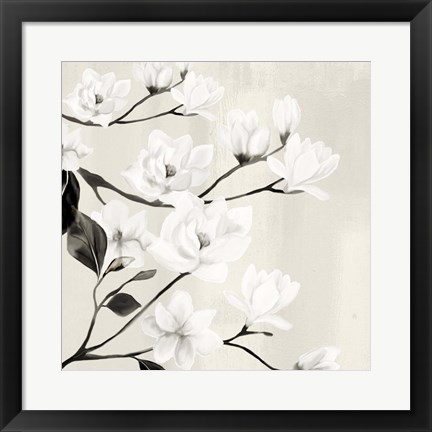 Framed Magnolias Print