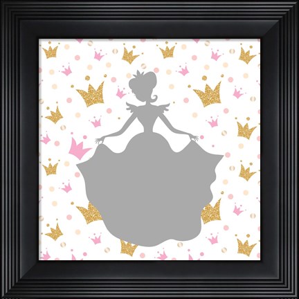 Framed Princess Dreams 1 Print