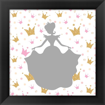 Framed Princess Dreams 1 Print