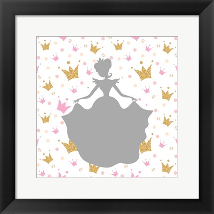 Framed Princess Dreams 1 Print