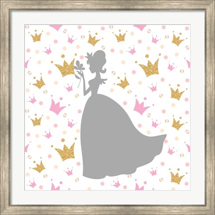Framed Princess Dreams 3 Print