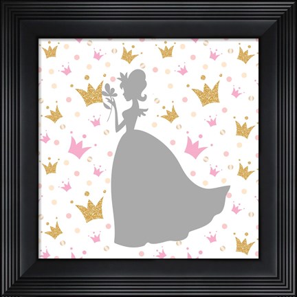 Framed Princess Dreams 3 Print