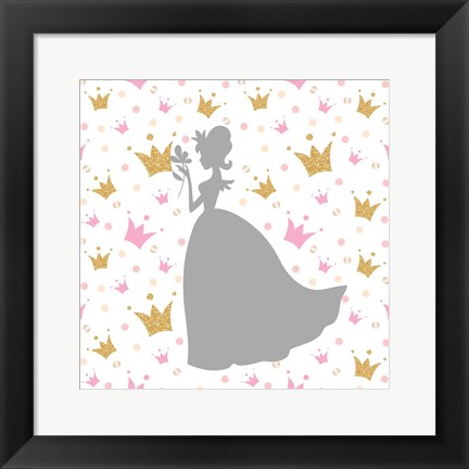 Framed Princess Dreams 3 Print