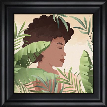 Framed Serene 1 Print