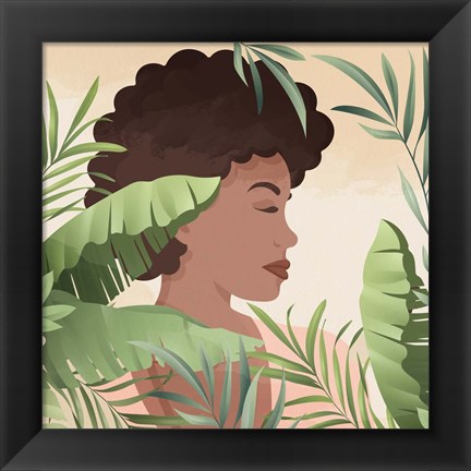 Framed Serene 1 Print