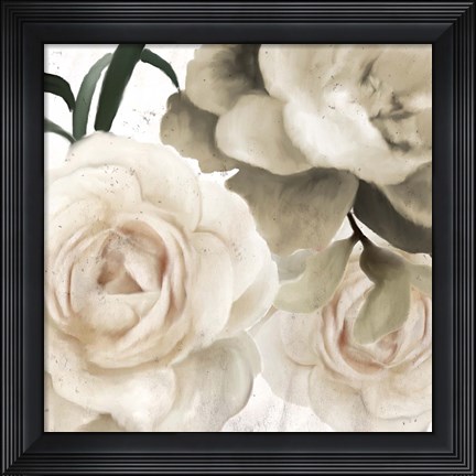Framed Fall Blooms 1 Golden Print
