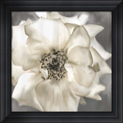 Framed Golden Rose Print