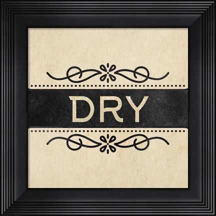 Framed Wash Dry Fold 2 Print
