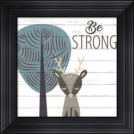 Framed Be 2 Print