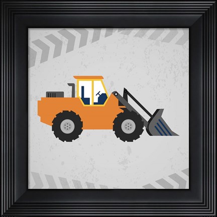 Framed Build Great Things 1 Print