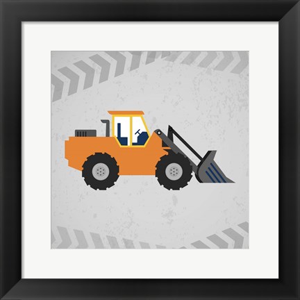 Framed Build Great Things 1 Print