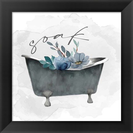 Framed Wash Your 5 Print
