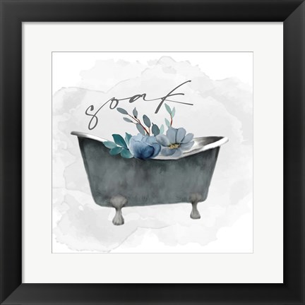 Framed Wash Your 5 Print