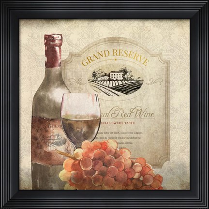 Framed Chateau 2 Print