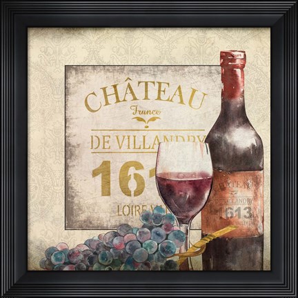 Framed Chateau 1 Print