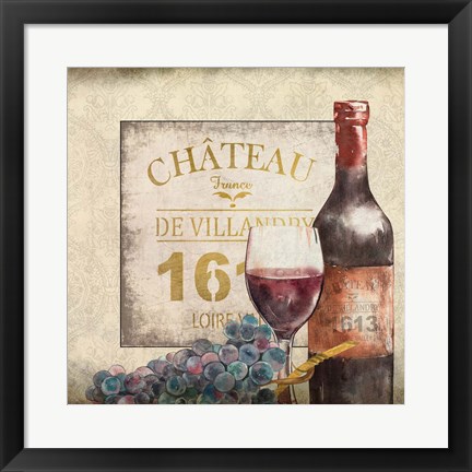 Framed Chateau 1 Print