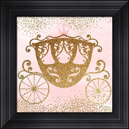 Framed Little Princess Pink 3. Print
