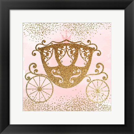 Framed Little Princess Pink 3. Print