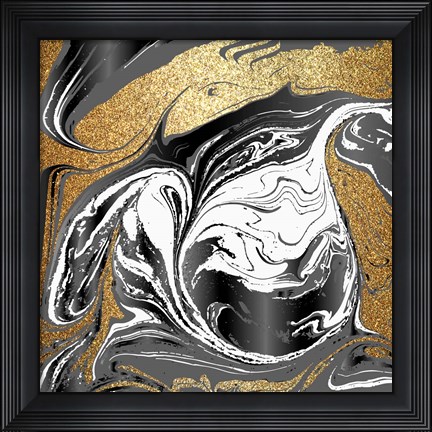 Framed Agate Beauty 1 Print