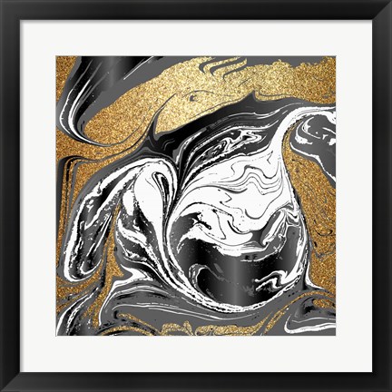 Framed Agate Beauty 1 Print