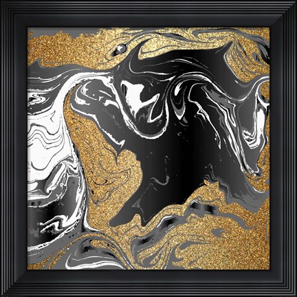 Framed Agate Beauty 3 Print