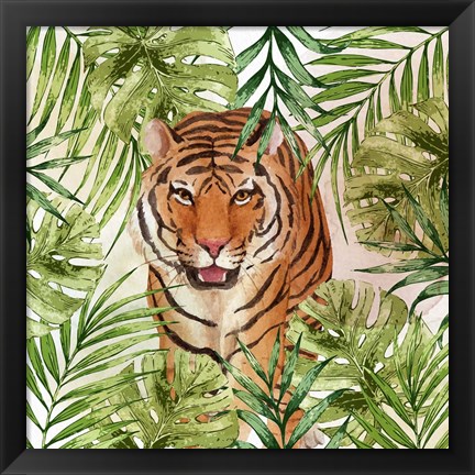 Framed Big Cats 1 Print