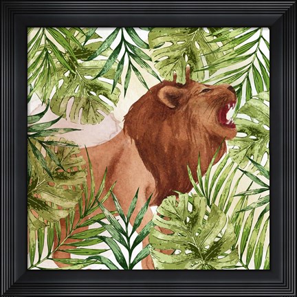 Framed Big Cats 2 Print