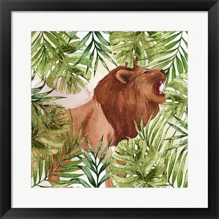 Framed Big Cats 2 Print