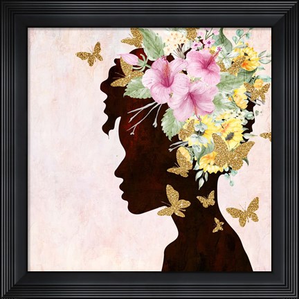 Framed Butterfly Flight 2 Print