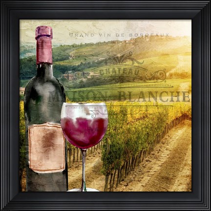 Framed Chateau 1 Print