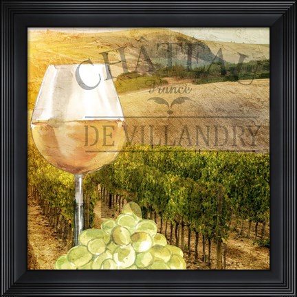 Framed Chateau 2 Print