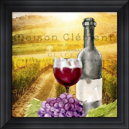 Framed Chateau 3 Print