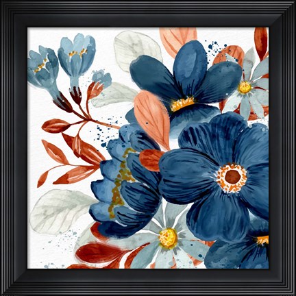 Framed Wildflower View  2 Print