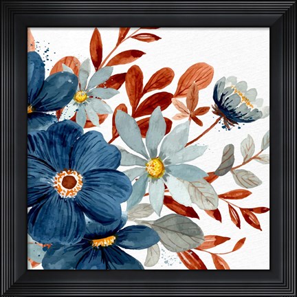 Framed Wildflower View 1 Print