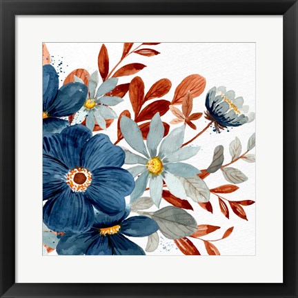 Framed Wildflower View 1 Print