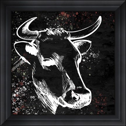 Framed Bessie 1 Print