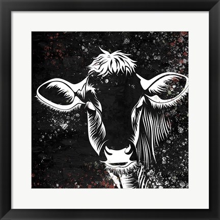 Framed Bessie 2 Print