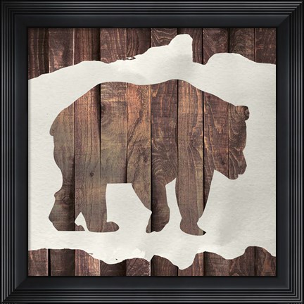 Framed Forest Walk 1 Print