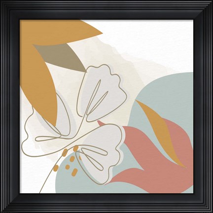 Framed Soft Organics 1 Print