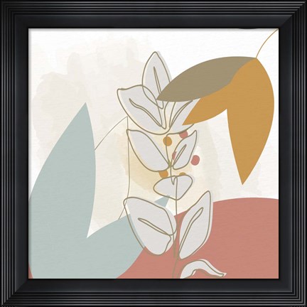 Framed Soft Organics 2 Print