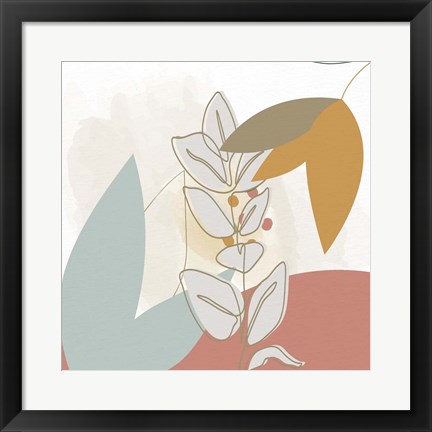 Framed Soft Organics 2 Print